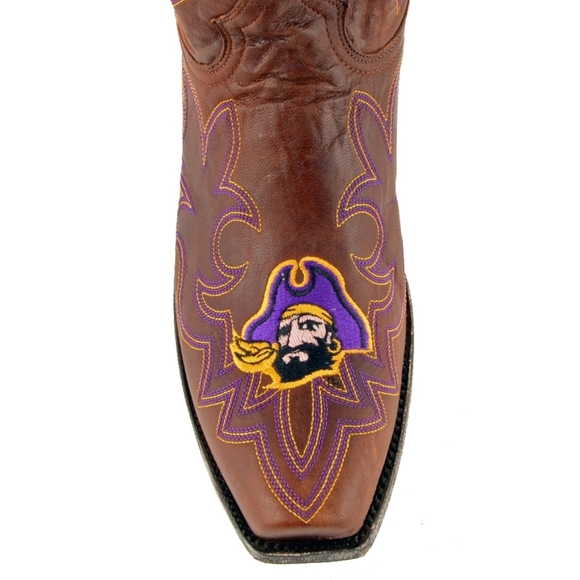 NWT Men's East Carolina University Pirates Gameday Cowboy Boots - Picture 2 of 8